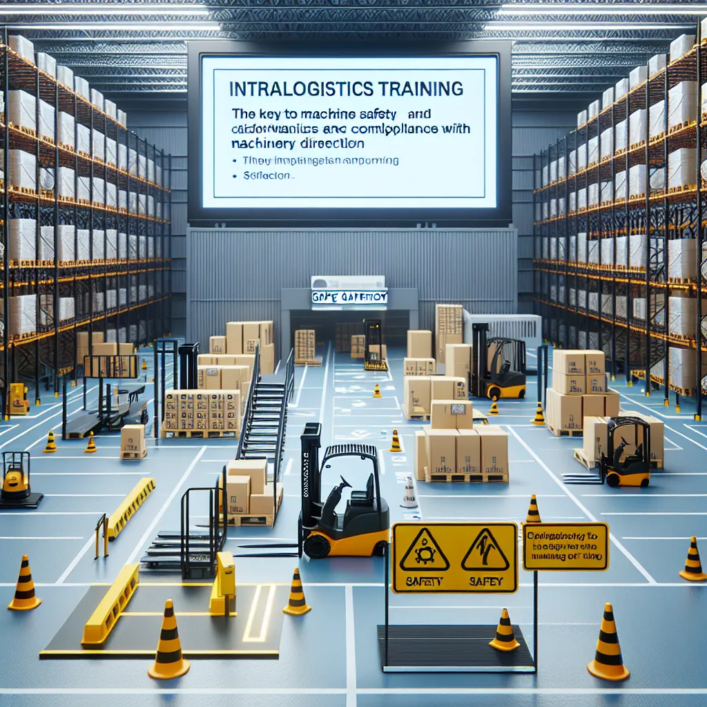 Szkolenia intralogistyka – klucz do bezpieczeństwa maszyn i zgodności z dyrektywą maszynową